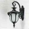 Wandlamp Buiten Tuin Glas Verlichting Hal Licht Winkel Buiten Schans Thuis Lampen Gratis lamp