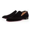 Christian Louboutin Red Bottoms Shoes CL casual shoes Mocassins pour hommes de créateurs chaussures habillées Baskets rouges Chaussures de mariage 【code ：L】