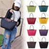 2024 Large Capacity Dumpling Bag Folding Shoulder Bag Fashion Classic Nylon Storage Womens Bag Canvas Bag Shopping Bag