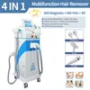 360 Magneto Optic Opt HR ERLIGHT HARD SPITION USPITACJA Skóra odmładzanie naczynia krwionośne Usuwanie IPL RF SR ND YAG Laser Beauty Machine 523