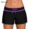 Bademode Blesskiss Plus Size Badeshorts Damen Badeanzug Brasilianische Bikinihose Gym Badeanzug Bademode Sport Shorts Bikini Höschen