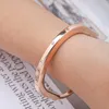 Hot Tiffay Lock Bransoletka Kolekcja Kolekcji Jewelarna Lekka luksusowa moda galwaniona 18K Rose Gold EB2A