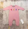Footies In stock Baby Rompers Spring Autumn Boy girls Clothes Romper Cotton Newborn Kids Designer Jumpsuit fashion Clothing 240306