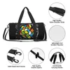 Duffel Bags Bonito Math Ru Travel Bag Bik Presentes Magic Cube Imprimir Grande Capacidade Esporte Masculino Feminino Ginásio Yoga Retro Fitness