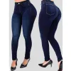 Jeans 2020 Jeans sexy push-up a vita alta Jeans da donna Slim Fit Calca Jeans da donna Pantaloni skinny elastici a matita Vintage Boyfriend Jeans