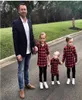 maglietta fresca di alta qualità 17Y Bambini Ragazzi Ragazze T-shirt a maniche lunghe Plaid a quadri Top Camicetta per bambini in cotone alla moda Abbigliamento casual 1428816