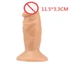 45 Zoll realistischer Minidildo für Frauen Silikon Penis mit starkem Saugnapf weibliche Masturbation Schwanzspielzeug Vaginalanal Sexspielzeug6231527