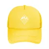 Berets Explore Mountain Range Letter Printing Eaves Baseball Cap Summer Breathable Mesh Sport All-Match Sun Shield Mesh-Back