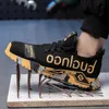Work Sneakers Steel Toe Shoes Men Safety Shoes Puncture-Proof Work Shoes Boots Fashion Indestructible Footwear Botines 240228