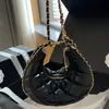 Women Hobo shoulder bag Fashion Designer Half Moon Bag Luxury Brand Bag Crossbody Bag Handbag Wallet Card Bag Clutch Quilted Bag Diamond Pattern Gold Metal Chain