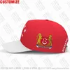 CAPS CAPS Singapore Baseball Free 3D Custom Made Nume Team Logo SG HAT SGP Country Travel Malay Nation Singapura Flag Headgear