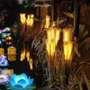 LED reed optical fiber Light LED Pampasgrass Lamp Ground mounted lamp Outdoor decorative landscape lights