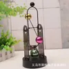 Decorative Objects Figurines K503 Color Ball Permanent Motion Instrument Electric Magnetic Shaker Chaos Pendulum Home Decoration Dynamic Art Desktop Decoration