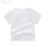 T-shirts Cartoon Mouse Kids Brand T-shirts Summer Boys Girls Shirts Letters Printed Children Short Sleeve T-shirt Lovely Child T Shirt Baby Tees 240306