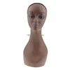 Hair Tools Female Mannequin Manikin Head Model Wig Cap Jewelry Hat Display Holder Stand Coffee Color Training Drop Delivery Products Dh72O