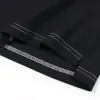 男性用の最新のプレミアムTシャツ2024夏のポケットY2Kカジュアルデザイン-Neck White Black TopsシャツサイズS -XL FZ2403053
