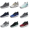 Running shoes GAI Mens breathable black blue white platform Shoes Breathable Lightweight Walking Sneakers trainers