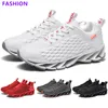 2024 NY HOT SALE RUNNINGskor män kvinnor svart rosa ljusblå silver orange vinröd herr tränare sport mode sneakers gai