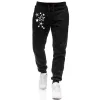 Capris Abbigliamento donna Pantaloni larghi da donna Pantaloni sportivi Jogger Pantaloni moda femminile Pantaloni sportivi stampati casual a figura intera