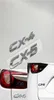 Für Mazda CX4 CX5 CX4 CX5 Chrom Emblem Hinten Stamm Nummer Brief Logo Abzeichen Typenschild7643642