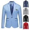 Costumes pour hommes, Blazer formel, poches agréables au toucher, manteau de costume, veste d'affaires quatre saisons assortie à tout, pour rencontres