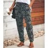 Capris Harajuku Hosen für Frauen Streetwear Vintage Legging Elegante Elastische Taille Damen Hosen Camouflage Print Sommer Damen Kleidung