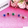 Beauty Fashion 36 PCS Little Girl Girl Admable Rhinestone Gem Rings Toy in Box Kids Kids Jewelry Ring Toys with Heart Shape Di Dh7wl