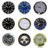 Wall Clocks Metal Home Decoration Luxury Modern Design Quartz Large Watch Stainless Steel With Date Luminous Silent Sweeping Hands Q240509