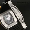 Mens Watch Dress Watches RM Watch Rm030 Platinum Original Diamond Fashion Leisure Business Sports Mechanical