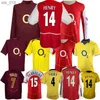 Maillots de football 2011 Bergkamp Retro classique ArSen maillot de football FABREGAS Cole Pires Vieira ROSICKY Ljungberg PIRES van Persie maillots de football H240306