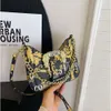 24ss designer vercaces saco nova bolsa feminina corrente crossbody saco verão um ombro portátil axilas saco impresso e pintado graffiti