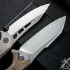 High Hardness Field Self-Defense Survival Camping Portable Folding Knife Slip Handle Gift Box 639479