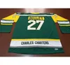 Men Charles Charters 27 Logan Boulet Humboldt Broncos Real Green Green Hockey Hockey Jersey أو Custom أي اسم أو رقم Retro Jers7798237