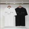 Moda Erkek T Shirt Tasarımcı Tişörtler Boncuklar Tees Man Polos Pamuk Gezintisi Kısa Kollu Lüks Hip Hop Sokak Giyim Moda Çift Kıyafet M-2XL