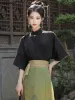 Blouse Blouses Women Chinese Style Retro Design Simple Elegant Summer Stand Collar New Ladies Allmatch Daily Creativity Fashion Casual