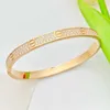 Original 1to1 Cartres 2024 Fashionable and Minimalist New Full Sky Star Micro Inlaid Diamond 18k gold Bracelet Non fading Mesh Red Solid Couple N0V1