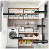 Storage Holders & Racks Joybos Kitchen Sundries Organizer Box Cupboard Basket Under Sink Der Storage Cabinet Desktop Snack Makeup Drop Dhd0L