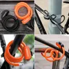 ROCKBROS Fietsslot MTB Wegwielrennen Draagbare Veiligheid Anti-diefstal Kabelslot Voor Elektrische Motorfiets Scooter Fiets Accessoires 240301