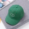 Bollmössor 2024 Hirigin Baby Boys Girls Cartoon Baseball Beret Solid Kids Cap Children Toddler Spädbarn Cotton Hat Peaked Hats