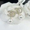 Designer Earrings 18K Gold Plated Diamond Earrings Luxury Earrings Jewelry Accessories Party Gift