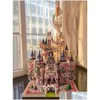 Model Building Kits Girl Princess Castle Build Block Architecture Lepin Toy For Set Fantasy Puzzle Technic Figur Christmas Drop Deliv DHMH3