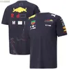 YGXU HERS POLOS NYA REBULL F1 T-shirt Apparel Formel 1 Fans Extreme Sportfans andas F1-kläder Top Ordized Short Sleeve Anpassningsbar