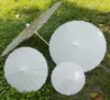 40 cm diameter porslin japan papper paraply traditionell parasol bambu ram trähandtag bröllop parasoler vita konstgjorda paraply3903969