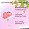 Lip Balm 6 Colors Ball Lip Balm Gloss Fruit Flavour Hydrating Natural Plant Makeup Lipstick Sweet Taste Embellish Drop Delivery Health Dhljt