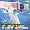 Toys Gun Toys Electric Water Gun Toy eksploduje pod wysokim ciśnieniem, a Automatyczne sprayowe broń do sprayu 230728 240306