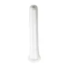 Bong con diffusore in acrilico da 4,7" da 18 mm a 14 mm (bianco)