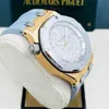 Montre Movement Watches AP Watch Herrenuhr Royal Oak Offshore-Serie, 42 mm Durchmesser, 18 Karat Roségold, automatische mechanische Herrenuhr, Sport-Luxusuhr 15711OI.OO.A00