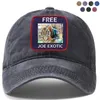 Ball Caps Free Joe Exotic Tiger King Baseball Cap Dad Trucker Brand Hat Woman Berets Casquette Snapback Hats Gorras Bionas