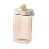 Water Bottles Fruit Juice Jug Beverage Jar High Temperature Resistant Carafes Fridge Dispenser For Lemonade Milk Drink