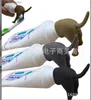 Objetos decorativos estatuetas novo cão bunda tootpaste topper cão espremedor de pasta de dente t240306